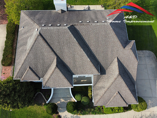 Burr Ridge, IL roof replaced by A&D Home Improvement