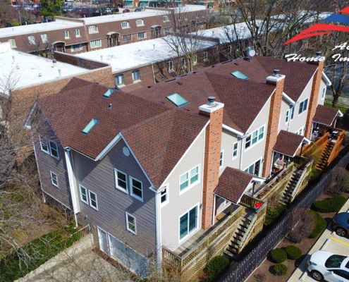 New Townhouse Roof in Glenview IL